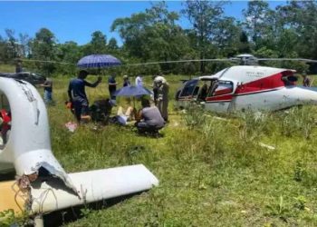 Queda de helicóptero deixa cinco turistas feridos no Rio de Janeiro