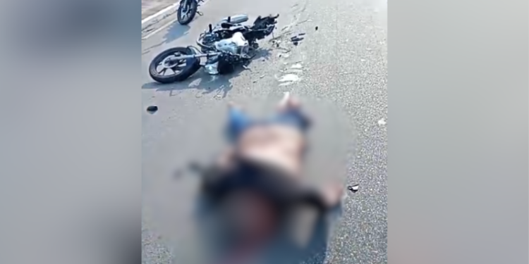 Cantor de forró m0rr3 em acidente com carreta no Distrito Industrial em Manaus