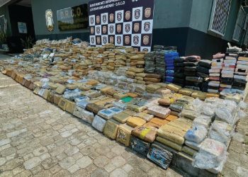 Caminhão com mais de 2 toneladas de drogas é apreendido na zona leste de Manaus