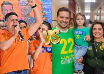 O embate inesperado: David Almeida lidera números e enfrenta Alberto Neto no segundo turno