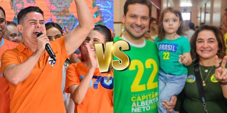O embate inesperado: David Almeida lidera números e enfrenta Alberto Neto no segundo turno