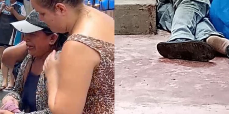 Familiares se desesperam ao encontrarem parente sem vida em Manaus