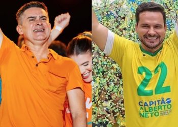 Alberto Neto e David Almeida tem empate técnico apontado em pesquisa sobre o segundo turno em Manaus