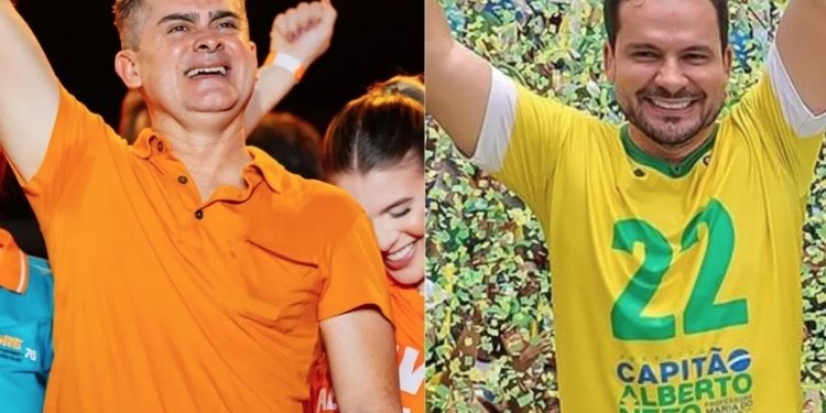 Alberto Neto e David Almeida tem empate técnico apontado em pesquisa sobre o segundo turno em Manaus