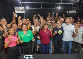 Capitão Alberto Neto e Professora Maria do Carmo comprometem-se com a criação do Distrito Rural de obras de Manaus