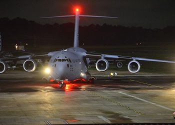 Manaus recebe avião cargueiro com preparativos para visita de Joe Biden