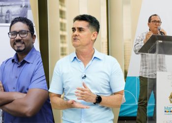 Prefeito David Almeida anuncia dois novos secretários durante entrevista; Confira