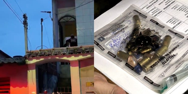 Homem é executado com 20 tiros na frente do próprio filho