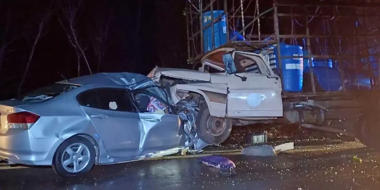 Acidente envolvendo dois veículos mata quatro pessoas da mesma família