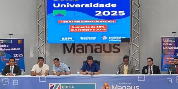 Prefeitura de Manaus lança edital do Programa Bolsa Universidade 2025