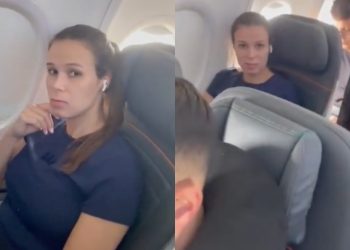 Mãe surta porque passageira se recusou a trocar de assento na janela com sua filha