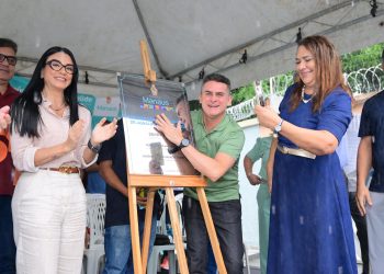 Prefeito David Almeida inaugura Unidade Básica de Saúde da Família