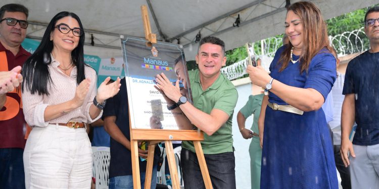 Prefeito David Almeida inaugura Unidade Básica de Saúde da Família