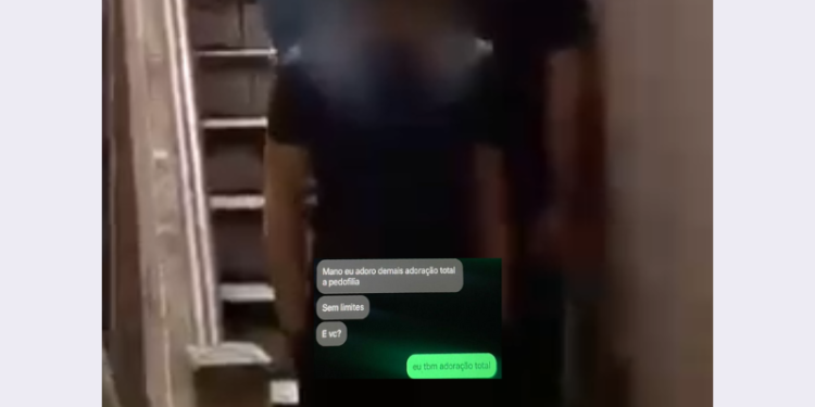 Confira mensagens macabras de universitário fantasiado de ‘As Branquelas’ sobre aliciar crianças