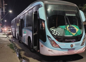 Mulher é esfaqueada por criminosos durante assalto a ônibus