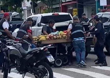 Prefeitura de Manaus justifica apreensão violenta de mercadorias no Centro