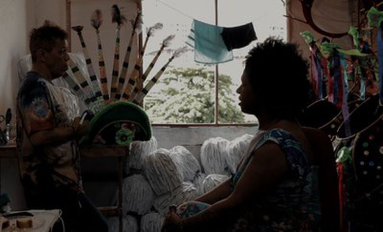 Frame TV Brasil Rio de Janeiro (RJ) 26/03/2025 - TV Brasil lança produção original sobre o carnaval na Intendente Magalhães, o documentário