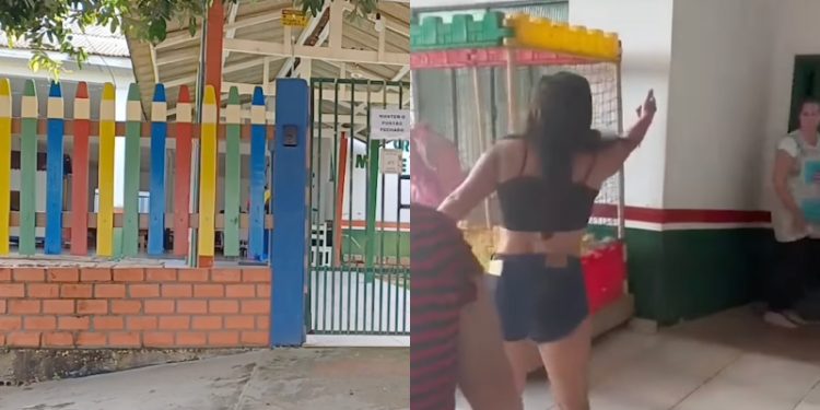 Mãe de aluna agride diretora de creche e vídeo causa revolta nas redes