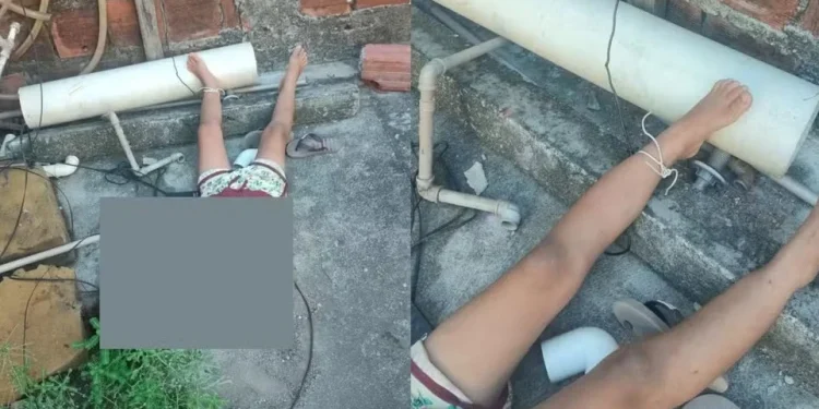Crueldade: casal é preso por tortura após criança ser encontrada amarrada
