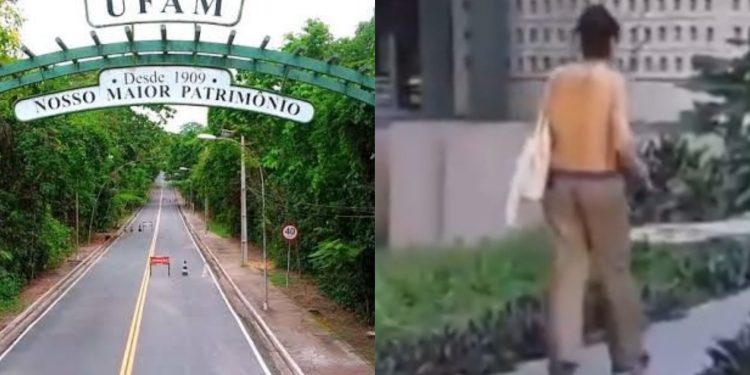 Jovem armado deixa alunos e professores apavorados na UFAM; veja o vídeo