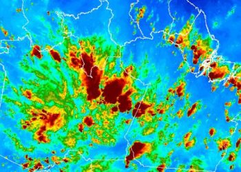 Satélite aponta Manaus em alerta de perigo devido às chuvas; VEJA IMAGENS