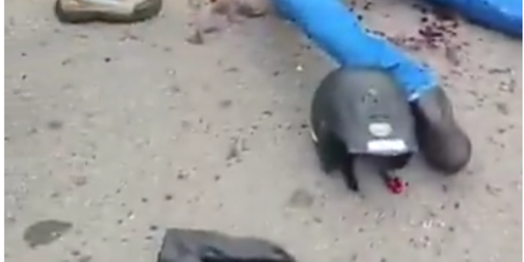 Mototaxista morre ao ser atingido por linha com cerol; veja o vídeo 