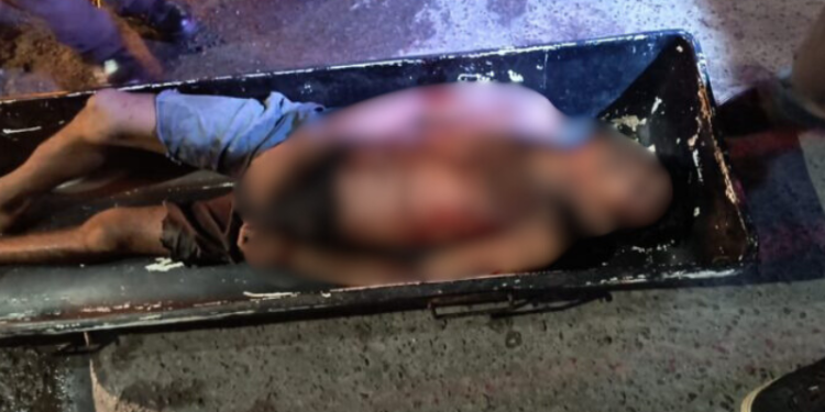 Corpo de homem é encontrado com faca cravada no nariz em Manaus