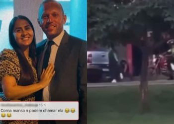 Esposa de vereador é flagrada agredindo e atropelando amante; veja o vídeo 
