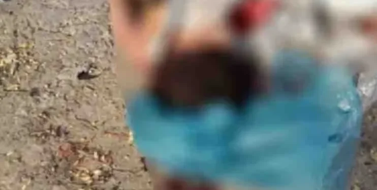 Mulher é encontrada morta e enrolada em lona