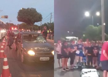 Motorista bêbado atropela atletas durante corrida do Dia do Trabalhador