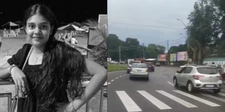 Morre estudante atropelada em faixa de pedestres na Torquato Tapajós