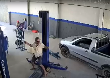 Homem é morto com tiro de espingarda ao tentar furtar em oficina