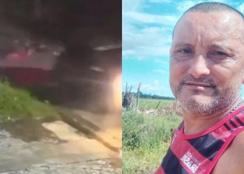 Câmeras registram momento em que coordenador do boi-bumbá Garantido morre em grave acidente; veja o vídeo 