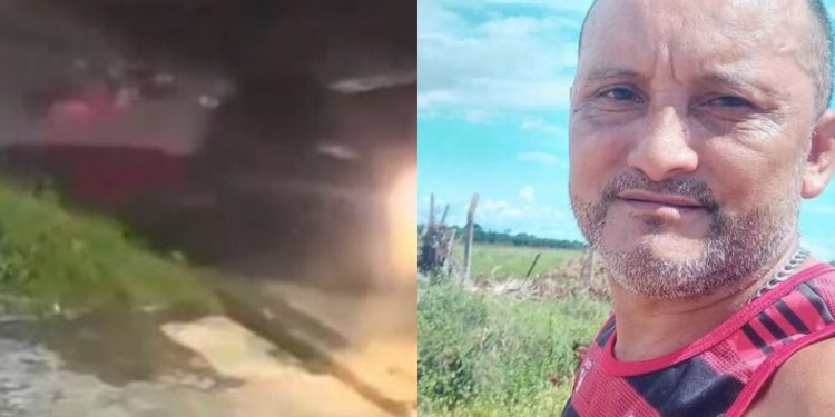 Câmeras registram momento em que coordenador do boi-bumbá Garantido morre em grave acidente; veja o vídeo 