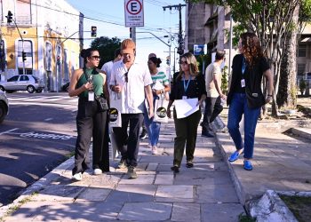 Prefeitura realiza visita técnica para verificação da estrutura dos palcos do ‘#SouManaus Passo a Paço 2025’