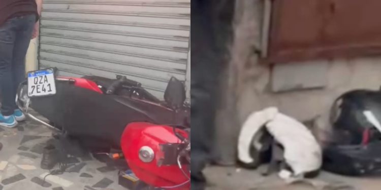 Acidente fatal: motociclista morre após colidir com mureta