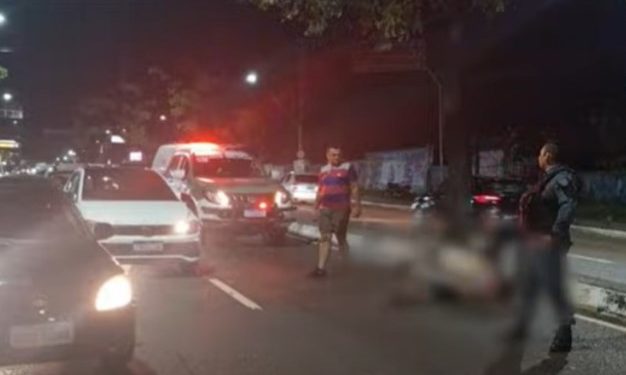 Morador em situação de rua morre atropelado em Manaus