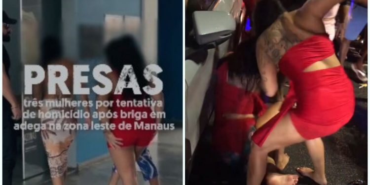 Suspeitas envolvidas em agressão em adega são presas