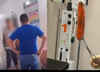 “Tira essa p*rr* da minha bvnd4”, disse homem em UPA com cenoura no ânus; veja o vídeo