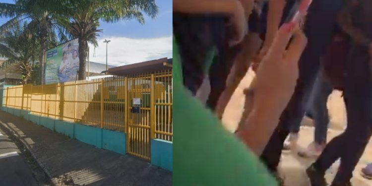 Briga generalizada entre estudantes vira “UFC Escolar” e viraliza na internet; veja o vídeo Briga generalizada entre estudantes vira “UFC Escolar” e viraliza na internet; veja o vídeo