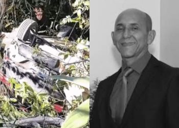 Vídeo: Policial que agrediu babá morre em acidente após colisão com poste na Avenida do Turismo 