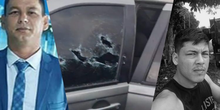 Ex-vereador de Iranduba e filho são alvos de atentado a tiros; veja o vídeo 