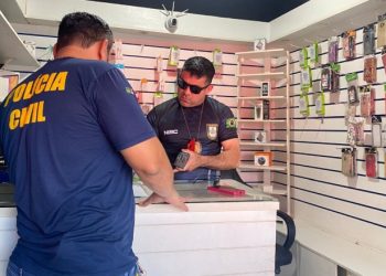 Dono de assistência técnica é preso por receptação de celular 