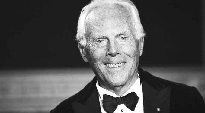 Giorgio Armani, lenda da moda e sinônimo de elegância, morre aos 91 Anos