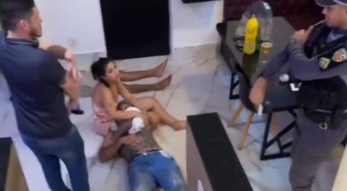 ‘Festinha’ em motel termina com homem ferido por gargalo de garrafa