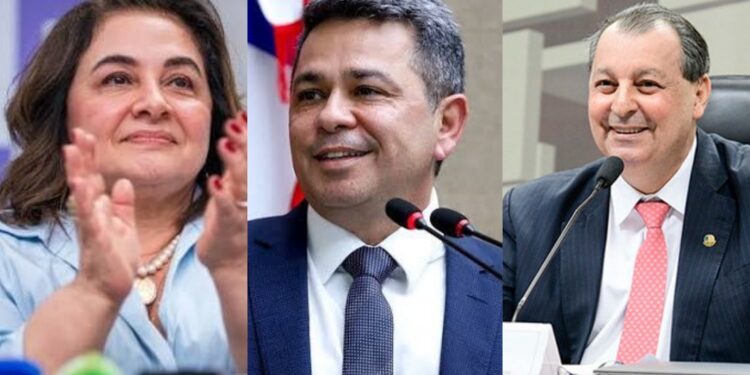 Nova pesquisa no AM mostra Omar Aziz em queda,enquanto Maria do Carmo e Tadeu de Souza avançam