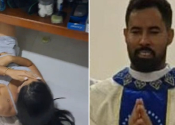 Padre é flagrado com noiva de fiel em casa paroquial; veja o vídeo