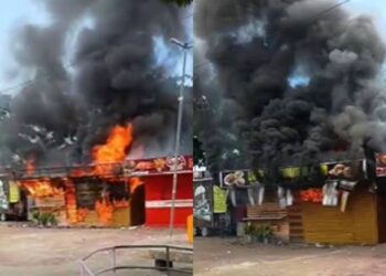 Prefeitura de Manaus aciona força-tarefa para apoiar comerciantes após incêndio no Amarelinho