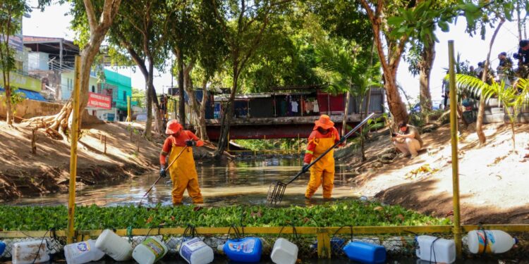Manaus recolhe mais de 835 mil toneladas de resíduos e amplia limpeza urbana