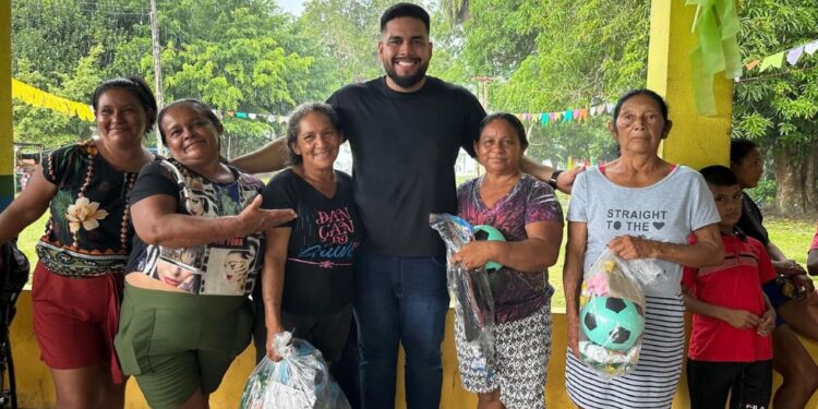 Vereador Igor CB promove grande ação social na comunidade Mucajá – Polo II, em Maués